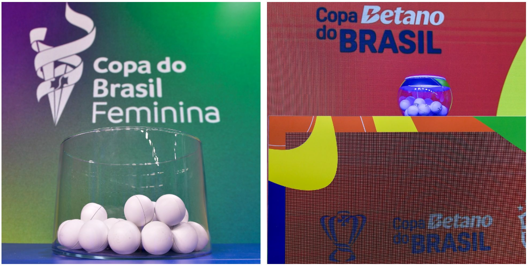 CBF define sorteios da Copa do Brasil masculina e feminina
